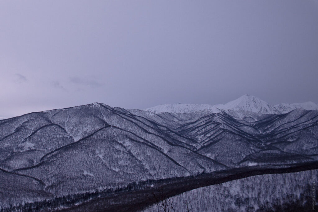 Камчатка, вид с горы Морозная